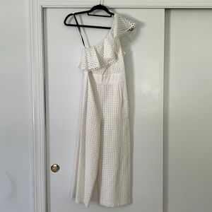 Laundry by Shelli Segal Size 2 White Jumpsuit